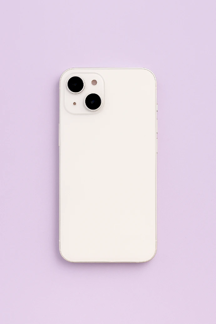 chassis et vitre arrière de téléphone