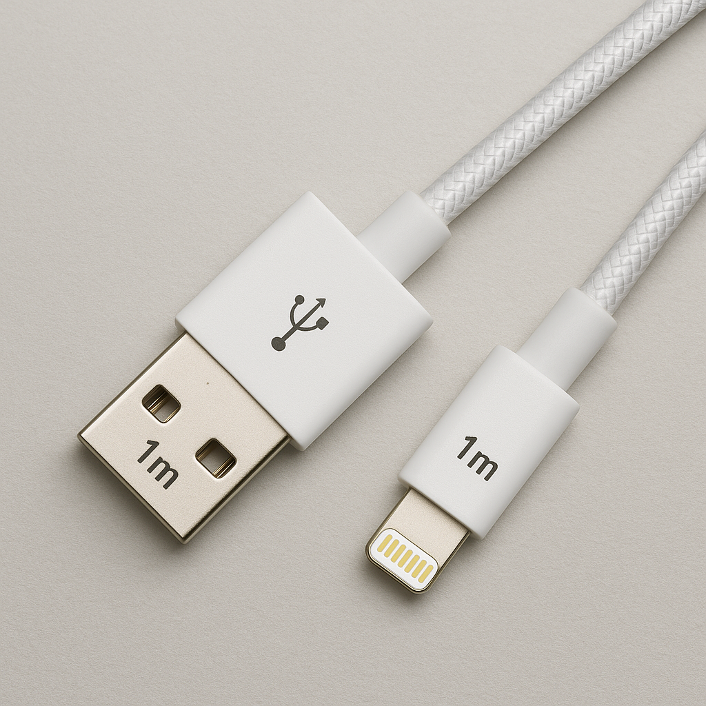 Câble USB-A vers Lightning 1M